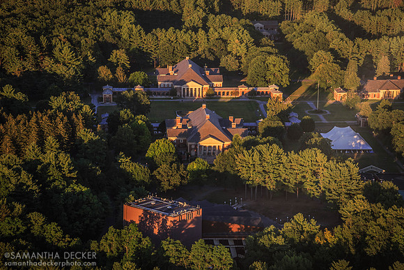Saratoga Spa State Park from Above