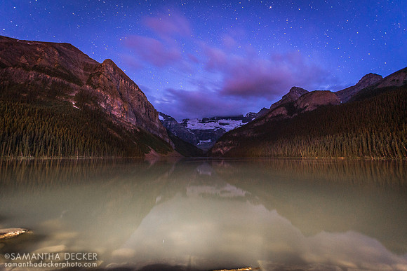 Lake Louise at Night