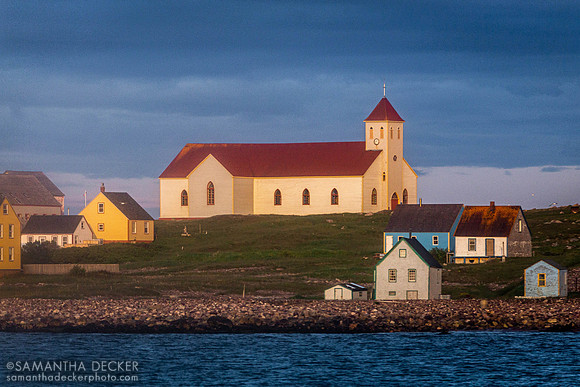 L'Île aux Marins at Dusk, Saint Pierre and Miquelon