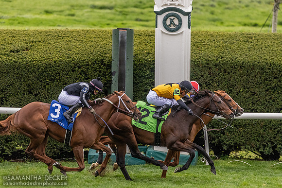 Neat wins the Grade III Transylvania Stakes at Keeneland