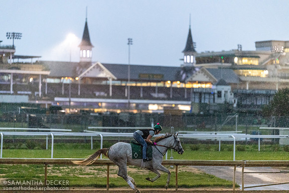 Morning works at Churchill Downs