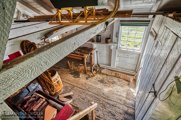 Woodshop, Cape Bonavista Lighthouse, Bonavista, Newfoundland