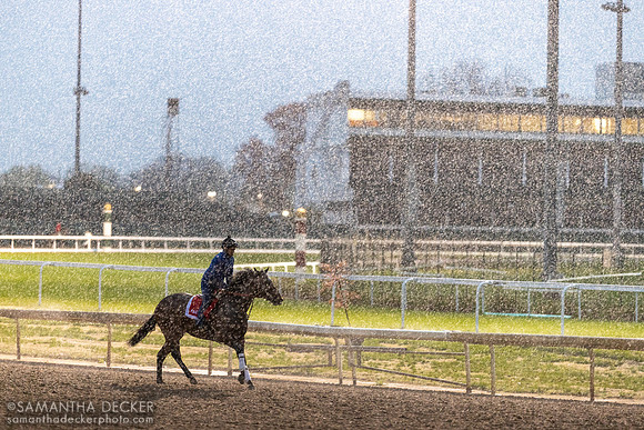 Morning works at Churchill Downs