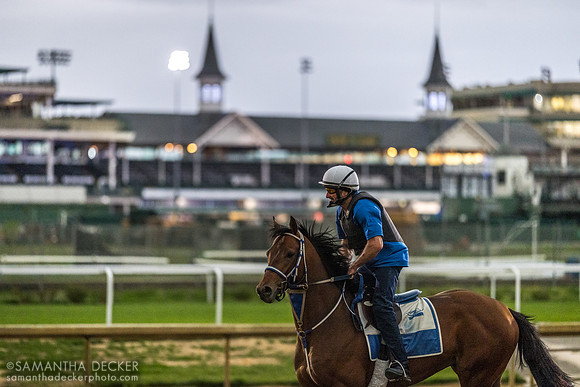 Morning works at Churchill Downs