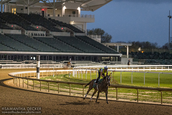 Morning works at Churchill Downs
