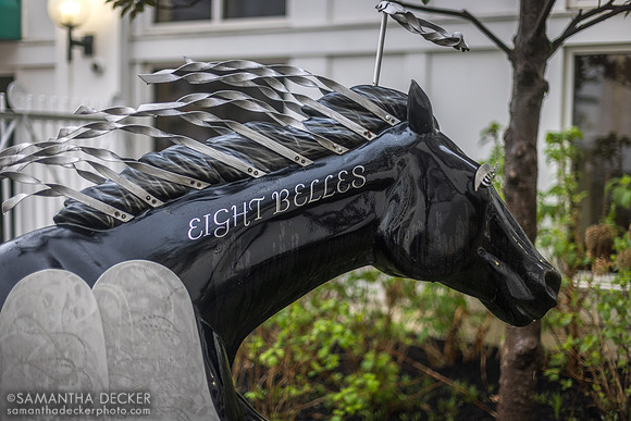 Final resting place of Eight Belles at the Kentucky Derby Museum