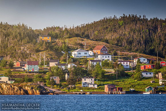 Trinity, Newfoundland  on a Summer Afternoon
