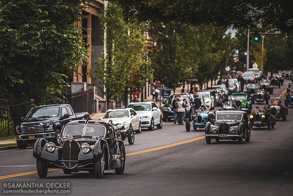 Bugattis on Broadway
