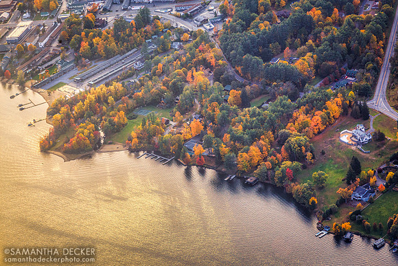Looking Down at Lake George, 2018