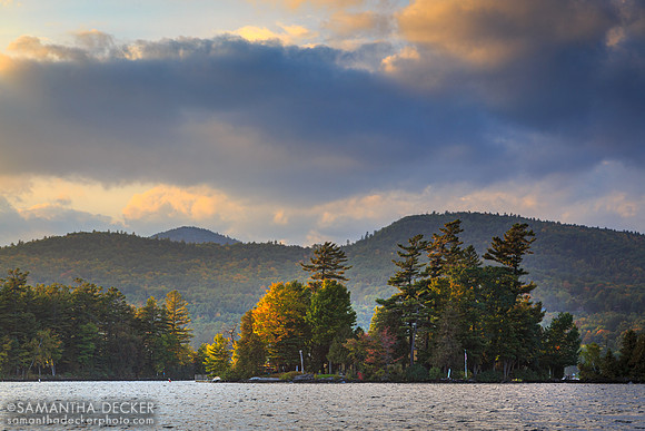 Fall on Lake George