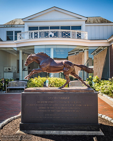 Secretariat Statue, National Museum of Racing and Hall of Fame, Saratoga Springs, NY