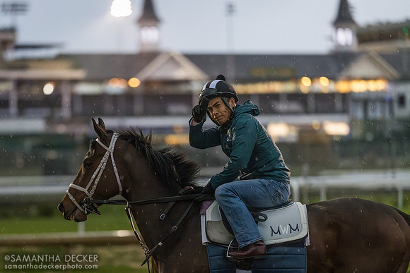 Morning works at Churchill Downs