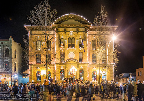 Saratoga Springs City Hall at the Victorian Streetwalk