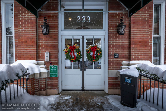 Decorated for Christmas