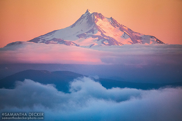 Mount Jefferson from Timberline Lodge, OR