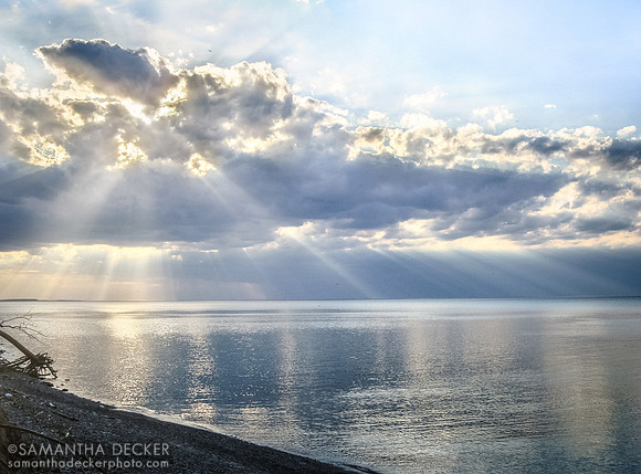 Glorious Light at Chimney Bluffs State Park