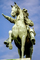 Statue de Louis XIV, Versailles, France, 2004