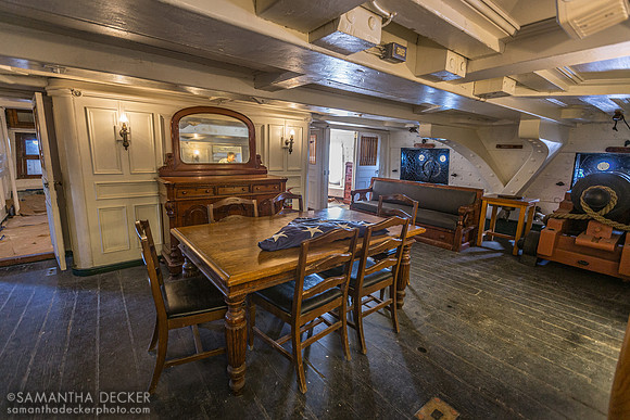 Below Deck on the USS Constitution, Boston