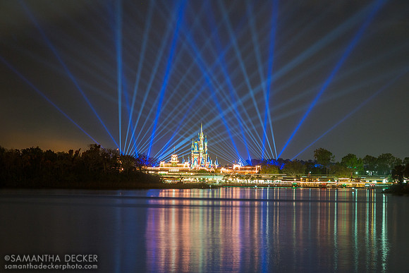 Magic Kingdom from the Transportation and Ticket Center