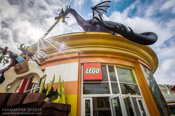 Lego Store, Downtown Disney, Disneyland, CA