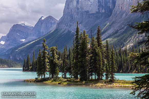 Spirit Island, Jasper National Park, Alberta, 2018