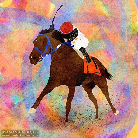 Vallelujah winning at Saratoga