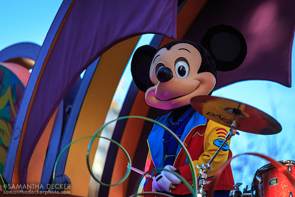 Mickey in the Soundsational Parade, Disneyland, CA