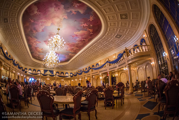 Ballroom, Be Our Guest Restaurant, Magic Kingdom