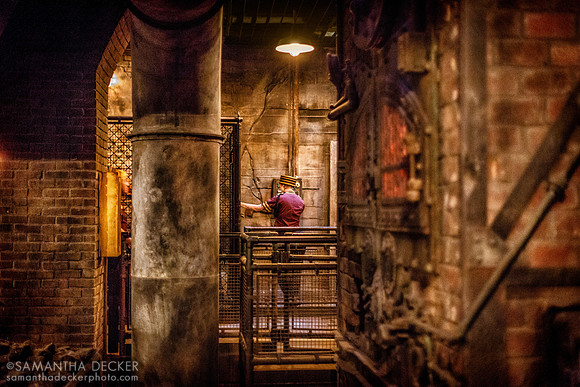 A Bellhop Waits By the Service Elevator, Twilight Zone Tower of Terror, Disney's Hollywood Studios