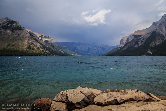 Lake Minnewanka, Banff National Park, Alberta, 2018