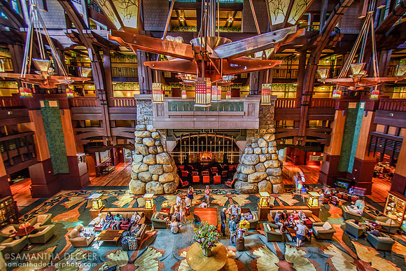 Lobby, Disney's Grand Californian Resort