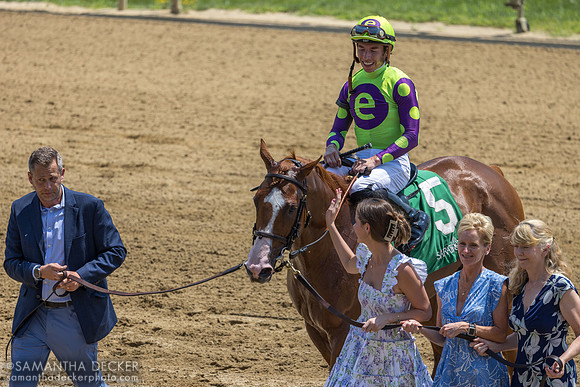 Carl Spackler w/Tyler Gaffalione wins the Kelso S.