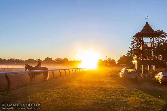 Sunrise at the Oklahoma Track, 2014