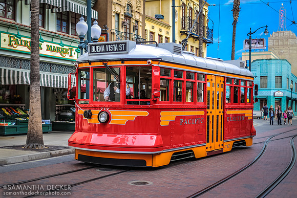 Trolley, Disney's California Adventure
