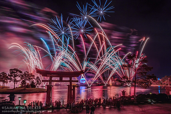 IllumiNations:  Reflections of Earth Fireworks, Japan Pavilion, EPCOT