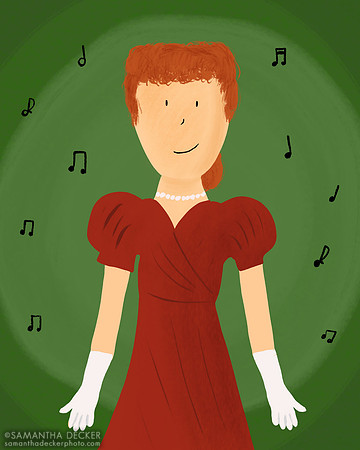 Judy as Esther Smith in "Meet Me in St. Louis" (1944)