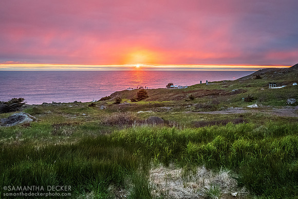 Cape Spear, St. John's, Newfoundland, the first sunrise in North America