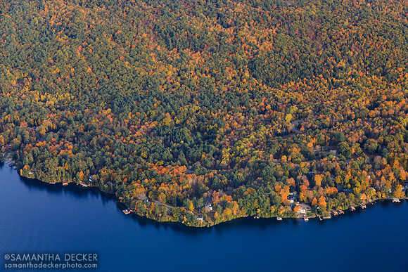 Flying Over Lake George, 2018