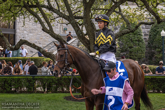 José Ortiz on Gin Gin, Keeneland, 2025