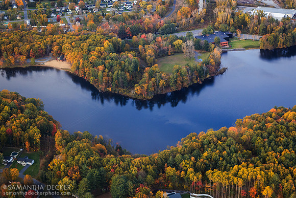 Looking Down at the Hudson River