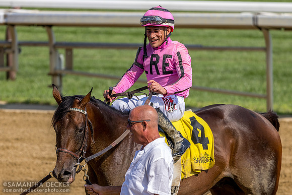 Reynolds Channel w/Junior Alvarado win R8
