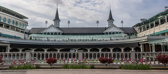 Churchill Downs paddock, 2025