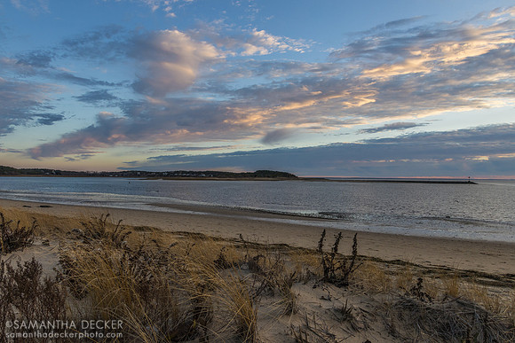 Last sunset of 2024 at Mayo Beach, Wellfleet, MA