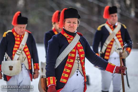 Soldiers Standing Tall, Frost Faire, Saratoga Battlefield