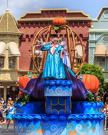 Fairy Godmother, Celebrate a Dream Come True Parade, Magic Kingdom