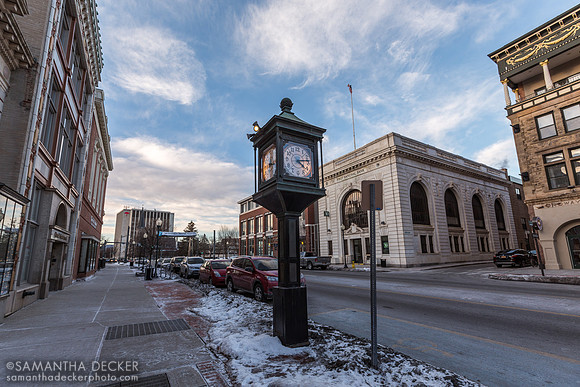 The Clock on Glen Street