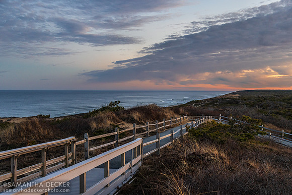 Last daylight of 2024 at Marconi Wireless Site, Wellfleet, MA