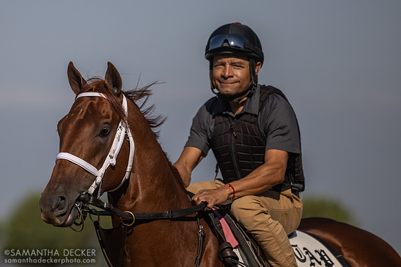 Humberto Zamorapinto on Tip Top Thomas, Keeneland, 2025