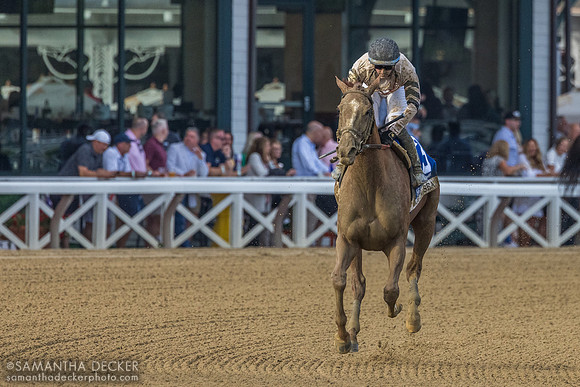Raging Sea wins the Personal Ensign