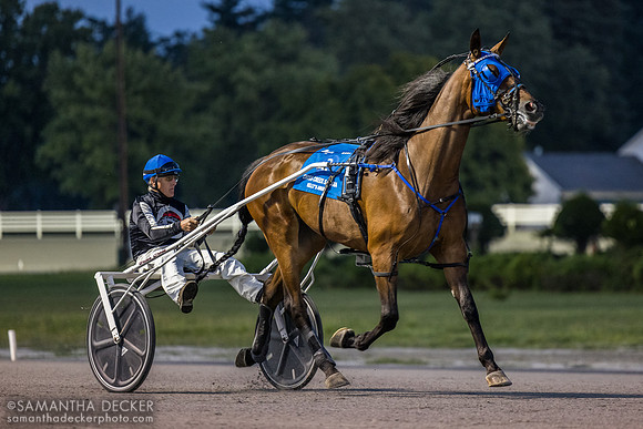 Robbie Davis drives Cross Creek Samara